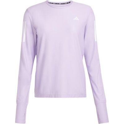 Adidas Damen, Sportshirt, Own the Run B LS - T-Shirt - Damen (S), Pink, Violett, S Adidas Damen, Sportshirt, Own the Run B LS - T-Shirt - Damen (S), Pink, Violett, S