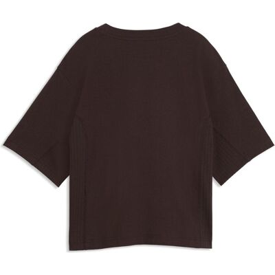 Puma Herren, Sportshirt, HER Relaxed Tee (XL), Schwarz, Braun, XL Puma Herren, Sportshirt, HER Relaxed Tee (XL), Schwarz, Braun, XL