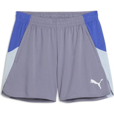 Puma Damen, Sporthose, individualBLAZE Shorts (M), Blau, Weiss, Grau Puma Damen, Sporthose, individualBLAZE Shorts (M), Blau, Weiss, Grau