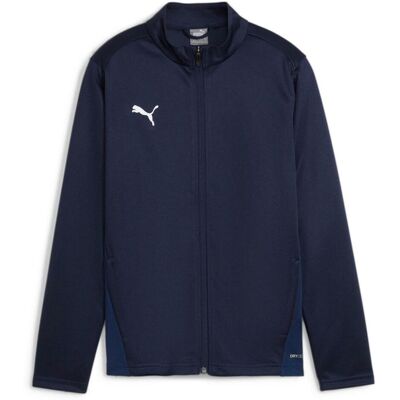 Puma Jungen, Laufjacke, teamGOAL Training Jacket Jr (116, XS), Blau, 116, XS Puma Jungen, Laufjacke, teamGOAL Training Jacket Jr (116, XS), Blau, 116, XS