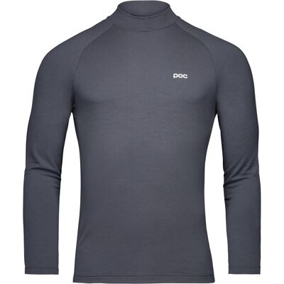 Poc, Herren, Funktionsshirt, M's Layer Merino Mock Neck Jersey (XL), Grau, XL Poc, Herren, Funktionsshirt, M's Layer Merino Mock Neck Jersey (XL), Grau, XL