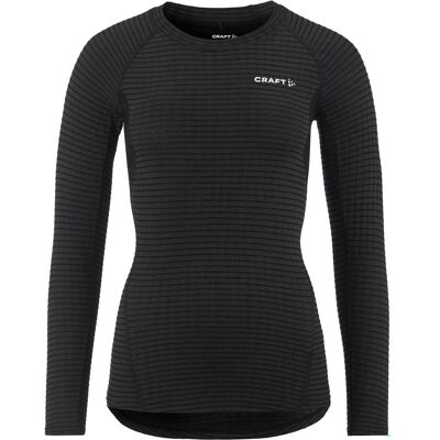 Craft, Damen, Funktionsshirt, Wool Extreme X L/S 2 W Unterhemd (XS), Schwarz, XS Craft, Damen, Funktionsshirt, Wool Extreme X L/S 2 W Unterhemd (XS), Schwarz, XS