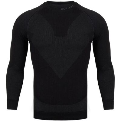 Alpinus, Herren, Funktionsshirt, Pro Miyabi Edition Thermoaktives T-Shirt Schwarz (M), Schwarz, M Alpinus, Herren, Funktionsshirt, Pro Miyabi Edition Thermoaktives T-Shirt Schwarz (M), Schwarz, M