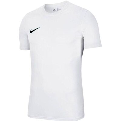 Nike, Jungen, Sportshirt, Dri-Fit Park VIII Kids' T-Shirt White HV8182 100 (XL), Weiss, XL Nike, Jungen, Sportshirt, Dri-Fit Park VIII Kids' T-Shirt White HV8182 100 (XL), Weiss, XL