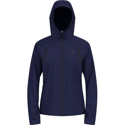 Odlo, Damen, Regenjacken, X-Alp Waterproof Pro, Blau, (M) Odlo, Damen, Regenjacken, X-Alp Waterproof Pro, Blau, (M)