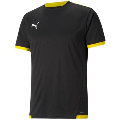 Puma Herren, Sportshirt, HerrenmannschaftLIGA Trikot (M), Schwarz, Gelb, M Puma Herren, Sportshirt, HerrenmannschaftLIGA Trikot (M), Schwarz, Gelb, M