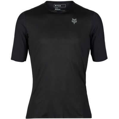 Fox, Herren, Velotrikot, Jersey 24 Flexair Ascent Ss Blk (S), Schwarz, S Fox, Herren, Velotrikot, Jersey 24 Flexair Ascent Ss Blk (S), Schwarz, S