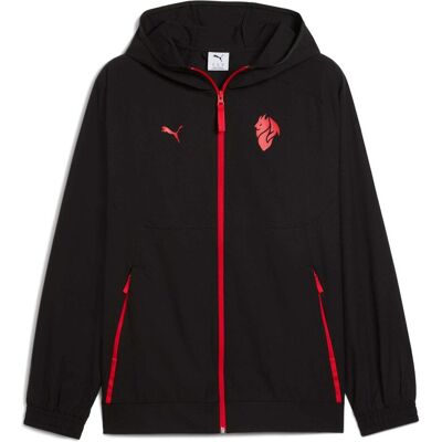 Herren, Trainingsjacken, ACM PUMATECH Woven Jacket (M), Schwarz, Rot, M Herren, Trainingsjacken, ACM PUMATECH Woven Jacket (M), Schwarz, Rot, M