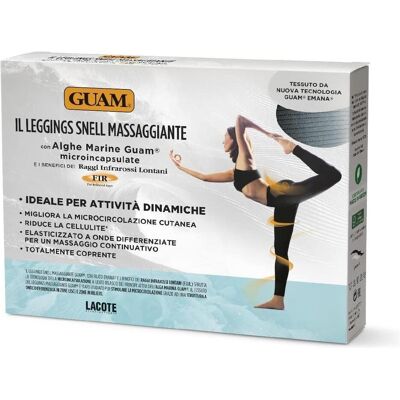 Guam, Damen, Tights, Leggings Snell Massagiante (F.I.R.) L/XL (L, XL), Schwarz Guam, Damen, Tights, Leggings Snell Massagiante (F.I.R.) L/XL (L, XL), Schwarz
