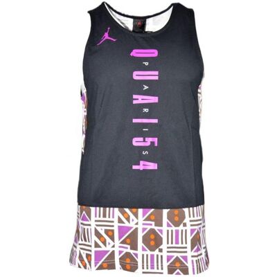 Air Jordan, Herren, Sportshirt, Men's Jordan Legacy Quai 54 Tank Top - CW3971-010 (M), Mehrfarbig, M Air Jordan, Herren, Sportshirt, Men's Jordan Legacy Quai 54 Tank Top - CW3971-010 (M), Mehrfarbig, M