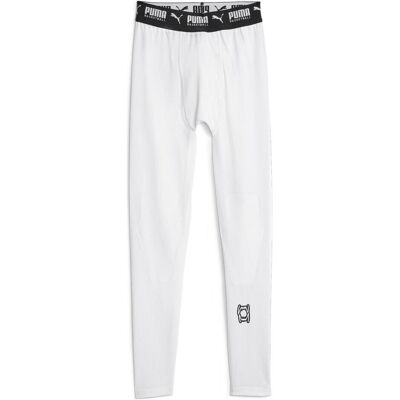 Puma Herren, Tights, Hoops Team Full Tight Baselayer (3XL), Weiss Puma Herren, Tights, Hoops Team Full Tight Baselayer (3XL), Weiss