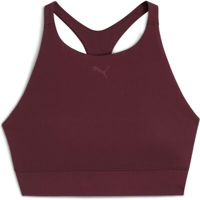 Puma Sport-BH, Shapeluxe High Neck Bra - Mid (M), Rot Puma Sport-BH, Shapeluxe High Neck Bra - Mid (M), Rot