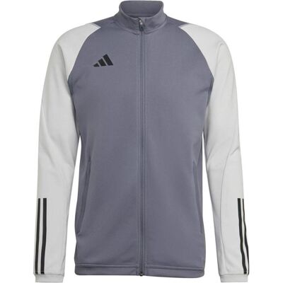 Adidas Tiro 23 Competition Training HP1908 - Herren-Grau Sweatshirt Adidas Tiro 23 Competition Training HP1908 - Herren-Grau Sweatshirt