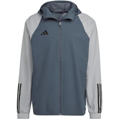 Adidas Herren, Laufjacke, Tiro 23 Competition Allwetterjacke Herren (L), Grau, L Adidas Herren, Laufjacke, Tiro 23 Competition Allwetterjacke Herren (L), Grau, L