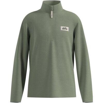 Odlo, Unisex, Funktionsshirt, Essentials Multisport Mid Layer für Kinder aus Grid-Fleece mit Halbreissverschluss (164), Grau, 164 Odlo, Unisex, Funktionsshirt, Essentials Multisport Mid Layer für Kinder aus Grid-Fleece mit Halbreissverschluss (164), Grau, 164