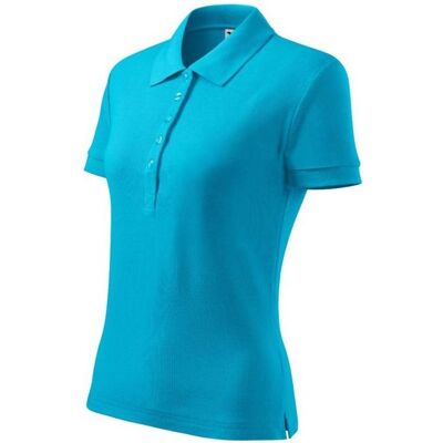 Malfini, Damen, Funktionsshirt, Cotton Heavy W Polo Shirt MLI-21644 (S), Blau, Türkis, S Malfini, Damen, Funktionsshirt, Cotton Heavy W Polo Shirt MLI-21644 (S), Blau, Türkis, S