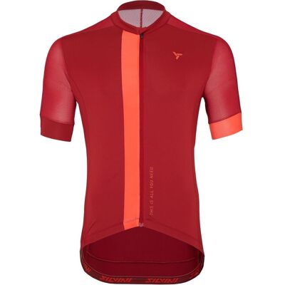 Silvini, Herren, Velotrikot, Carnio T-Shirt (XL), Rot, Mehrfarbig, XL Silvini, Herren, Velotrikot, Carnio T-Shirt (XL), Rot, Mehrfarbig, XL