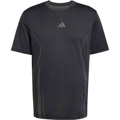 Adidas Herren, Sportshirt, Airchill Tee - black (XXL), Schwarz, XXL Adidas Herren, Sportshirt, Airchill Tee - black (XXL), Schwarz, XXL