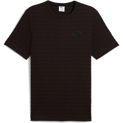 Puma Herren, Sportshirt, ESS ELEVATED Structured Tee (M), Schwarz, M Puma Herren, Sportshirt, ESS ELEVATED Structured Tee (M), Schwarz, M