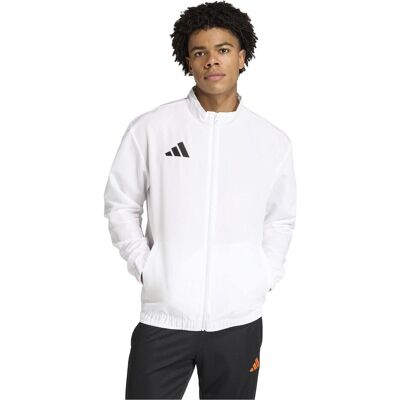 Adidas Herren, Sportshirt, weisses Herren-Sweatshirt mit Einzugsmotiv (L), Weiss, L Adidas Herren, Sportshirt, weisses Herren-Sweatshirt mit Einzugsmotiv (L), Weiss, L