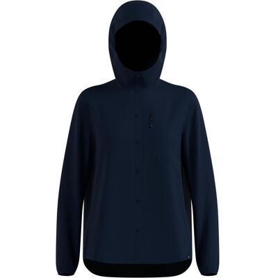 Odlo, Damen, Funktionsshirt, Transition Softshell (L), Blau, Schwarz, L Odlo, Damen, Funktionsshirt, Transition Softshell (L), Blau, Schwarz, L