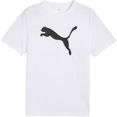 Puma Sportshirt, Ess Poly Tee Weisses T-Shirt (L), Weiss, L Puma Sportshirt, Ess Poly Tee Weisses T-Shirt (L), Weiss, L