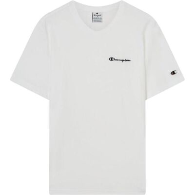 Champion, Herren, Sportshirt, weisses Herren-T-Shirt (M), Weiss, M Champion, Herren, Sportshirt, weisses Herren-T-Shirt (M), Weiss, M