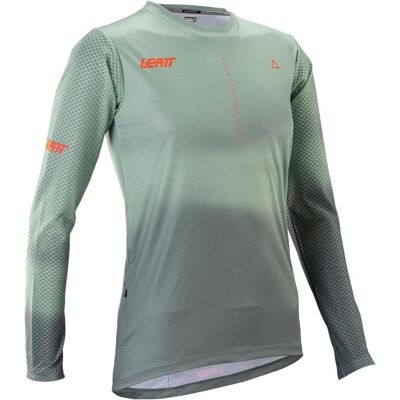 Leatt, Damen, Velotrikot, MTB Trail 3.0 Long Sleeve Jersey W mist green XL (XL), Grün, XL Leatt, Damen, Velotrikot, MTB Trail 3.0 Long Sleeve Jersey W mist green XL (XL), Grün, XL