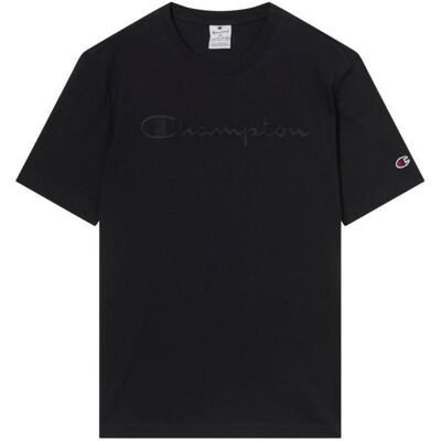Champion, Herren, Sportshirt, schwarzes Herren-T-Shirt (XXL), Schwarz, XXL Champion, Herren, Sportshirt, schwarzes Herren-T-Shirt (XXL), Schwarz, XXL