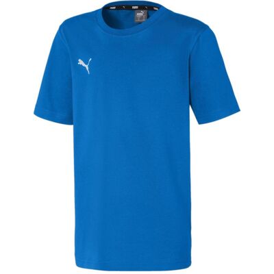 Puma Unisex, Sportshirt, teamGOAL 23 Casuals Tee Jr-656709 (140), Blau, 140 Puma Unisex, Sportshirt, teamGOAL 23 Casuals Tee Jr-656709 (140), Blau, 140