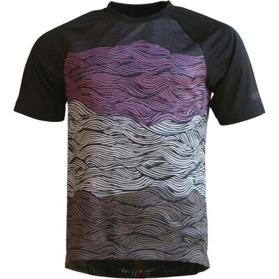 Zimtstern, Herren, Velotrikot, Braapz Shirt S/S Trikot (L), Schwarz, Grau, L Zimtstern, Herren, Velotrikot, Braapz Shirt S/S Trikot (L), Schwarz, Grau, L