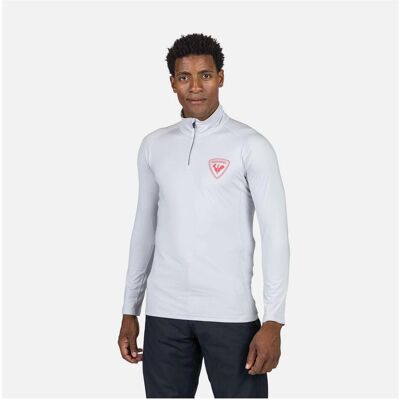 Rossignol, Herren, Shirts, Neues Hero Classique Hz-T-Shirt, Silber, Grau, (XL) Rossignol, Herren, Shirts, Neues Hero Classique Hz-T-Shirt, Silber, Grau, (XL)