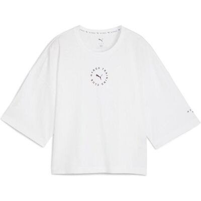 Puma Damen, Sportshirt, W x Hyrox Cropped Lifestyle Tee (XXS), Weiss, XXS Puma Damen, Sportshirt, W x Hyrox Cropped Lifestyle Tee (XXS), Weiss, XXS