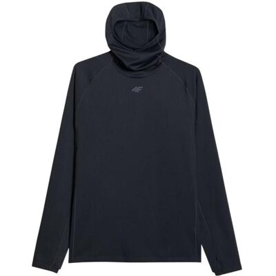4F, Herren, Funktionsshirt, Thermo-Sweatshirt für Herren, tiefschwarz (L), Schwarz, L 4F, Herren, Funktionsshirt, Thermo-Sweatshirt für Herren, tiefschwarz (L), Schwarz, L