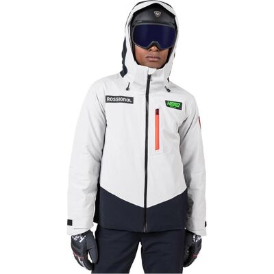 Rossignol, Herren, Skijacke, Hero Blackside (XXL), Grau, XXL Rossignol, Herren, Skijacke, Hero Blackside (XXL), Grau, XXL