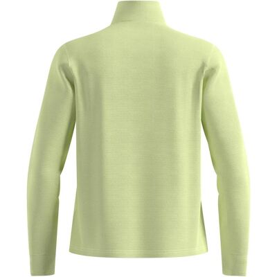 Odlo, Herren, Funktionsshirt, Essentials Multisport Mid Layer aus Grid-Fleece mit Reissverschluss (L), Grau, Grün, L Odlo, Herren, Funktionsshirt, Essentials Multisport Mid Layer aus Grid-Fleece mit Reissverschluss (L), Grau, Grün, L