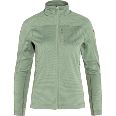 Fjällräven, Damen, Outdoorjacken, Women's Abisko Lite Fleece Jacket (S), Grün, Türkis, S Fjällräven, Damen, Outdoorjacken, Women's Abisko Lite Fleece Jacket (S), Grün, Türkis, S