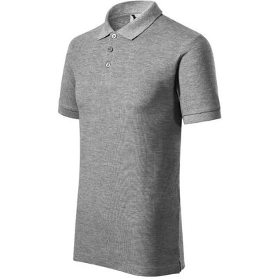 Malfini, Herren, Funktionsshirt, Polo Shirt Cotton Heavy M MLI-21512 (S), Grau, Silber, S Malfini, Herren, Funktionsshirt, Polo Shirt Cotton Heavy M MLI-21512 (S), Grau, Silber, S