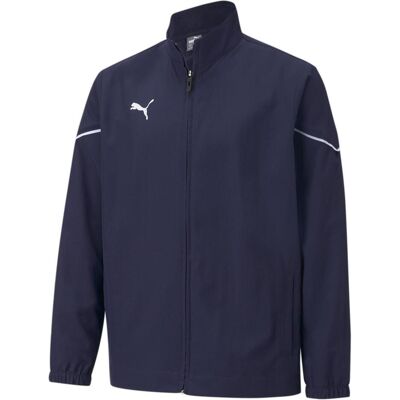 Puma Unisex Laufjacke - teamRISE Sideline Jacket Jr-657328 (128) Blau Puma Unisex Laufjacke - teamRISE Sideline Jacket Jr-657328 (128) Blau
