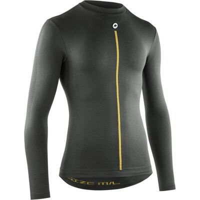 Assos, Herren, Funktionsshirt, Spring Fall LS Skin Layer P1 (L, M, S), Grau, Schwarz, M, L, S Assos, Herren, Funktionsshirt, Spring Fall LS Skin Layer P1 (L, M, S), Grau, Schwarz, M, L, S