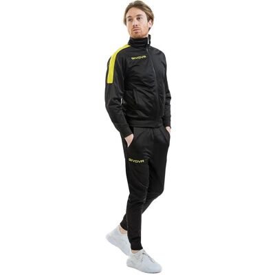 Givova, Herren, Laufjacke, Dres Tuta Revolution czarno-żółty TR033 1007 3XS (3XS), Schwarz, Gelb, 3XS Givova, Herren, Laufjacke, Dres Tuta Revolution czarno-żółty TR033 1007 3XS (3XS), Schwarz, Gelb, 3XS