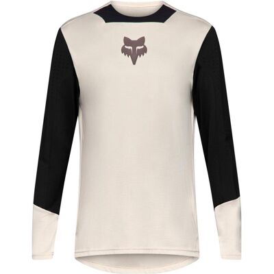 Fox, Herren, Velotrikot, Defend Ls Jersey Park Se (M), Beige, M Fox, Herren, Velotrikot, Defend Ls Jersey Park Se (M), Beige, M