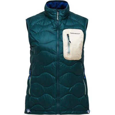 Peak Performance, Damen, Westen, Women's Helium Utility Down Vest, Blau, Grün, (M) Peak Performance, Damen, Westen, Women's Helium Utility Down Vest, Blau, Grün, (M)