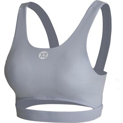 YEAZ CHERIE Hemd - Grau - Modische Cutout-Details - Sport & Alltag YEAZ CHERIE Hemd - Grau - Modische Cutout-Details - Sport & Alltag