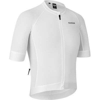 GripGrab, Herren, Velotrikot, GripGrap PACR Short Sleeve Jersey (M), Weiss, M GripGrab, Herren, Velotrikot, GripGrap PACR Short Sleeve Jersey (M), Weiss, M