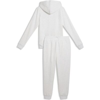 Puma Damen, Trainingsjacken, Hooded Sweat Suit Full-Zip FL cl (L), Weiss, L Puma Damen, Trainingsjacken, Hooded Sweat Suit Full-Zip FL cl (L), Weiss, L
