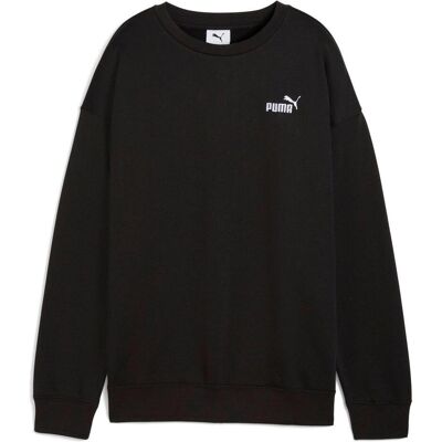 Puma Damen, Pullover, ESS Small No. 1 Logo Relaxed Crew FL, Schwarz, (XL) Puma Damen, Pullover, ESS Small No. 1 Logo Relaxed Crew FL, Schwarz, (XL)