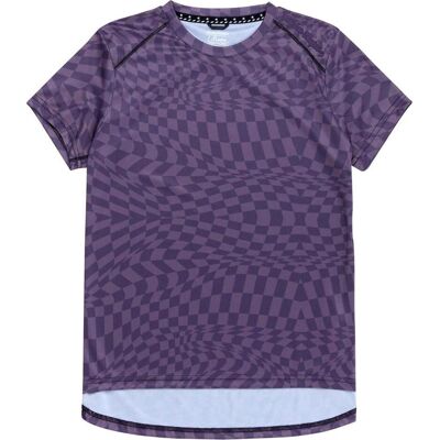 Troy Lee Designs, Damen, Velotrikot, Womens Lilium SS Jersey, Twisted Checkers, deep purple, S (S), Violett, S Troy Lee Designs, Damen, Velotrikot, Womens Lilium SS Jersey, Twisted Checkers, deep purple, S (S), Violett, S