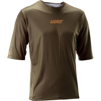 Leatt, Herren, Velotrikot, MTB Gravity 4.0 Radtrikot (L), Braun, L Leatt, Herren, Velotrikot, MTB Gravity 4.0 Radtrikot (L), Braun, L