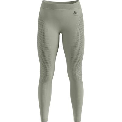 Odlo, Damen, Funktionsunterhose, Women's BL Bottom Long Performance Warm Eco (XL), Grau, XL Odlo, Damen, Funktionsunterhose, Women's BL Bottom Long Performance Warm Eco (XL), Grau, XL